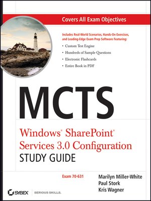 cover image of MCTS Windows SharePoint Services 3.0 Configuration Study Guide